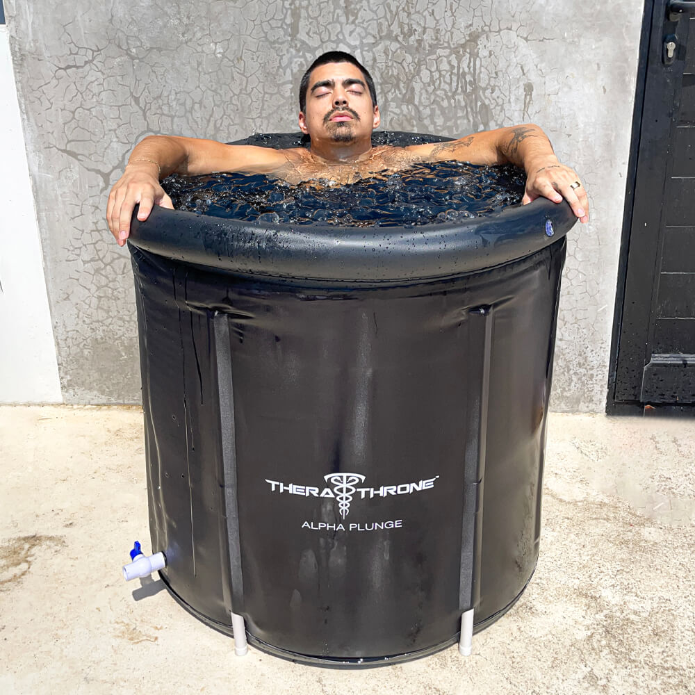 TheraThrone™ AlphaPlunge - Portable Home Cold Plunge Ice Bath