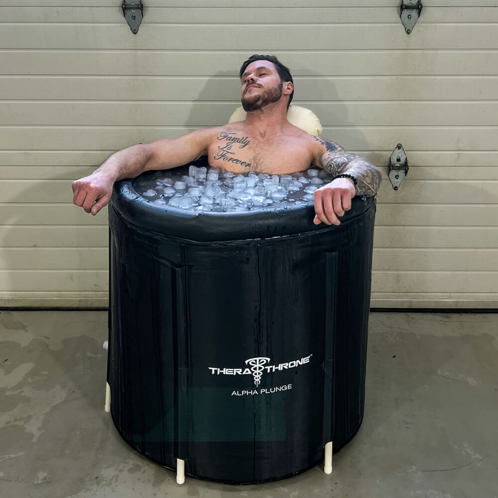 TheraThrone™ AlphaPlunge - Portable Home Cold Plunge Ice Bath