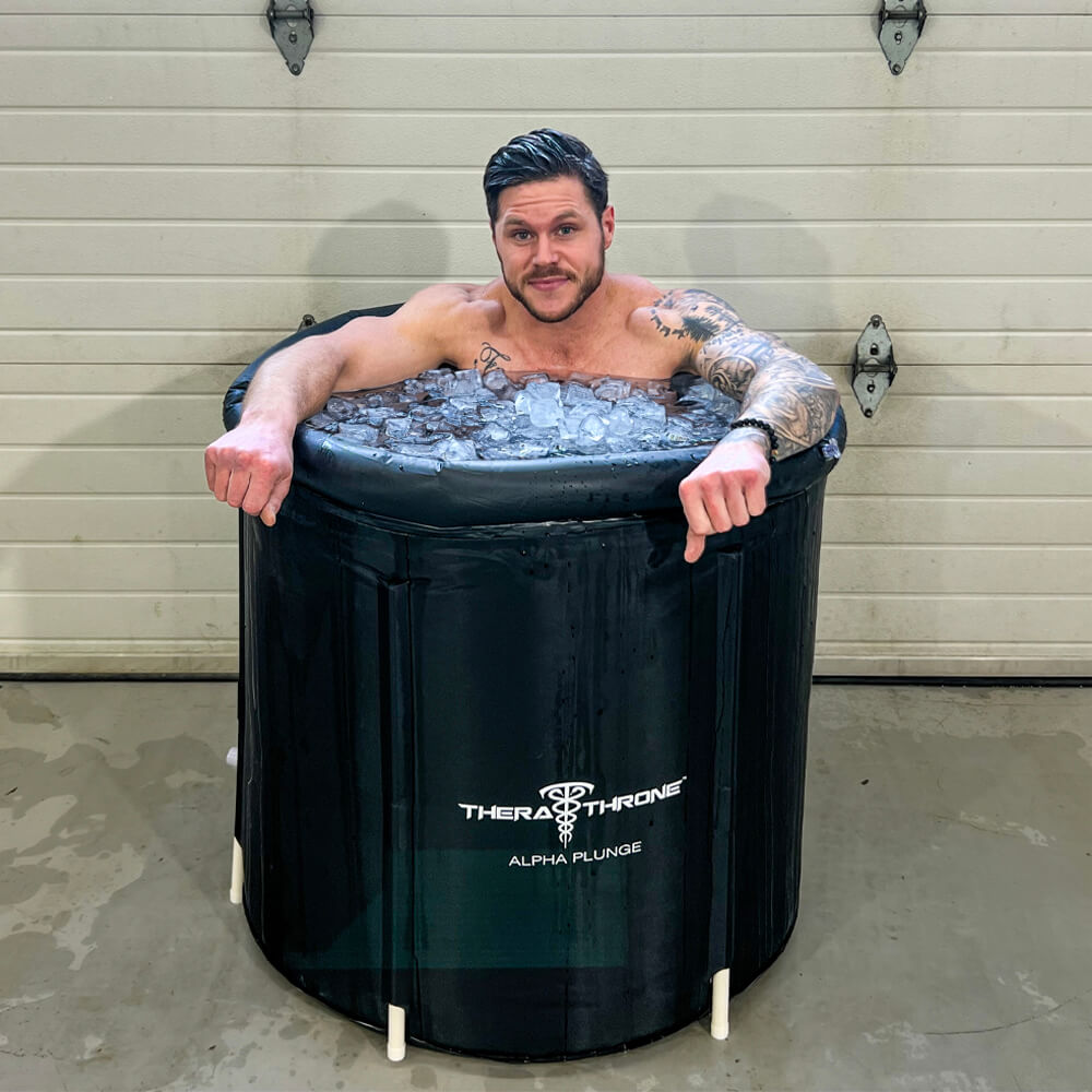 TheraThrone™ AlphaPlunge - Portable Home Cold Plunge Ice Bath